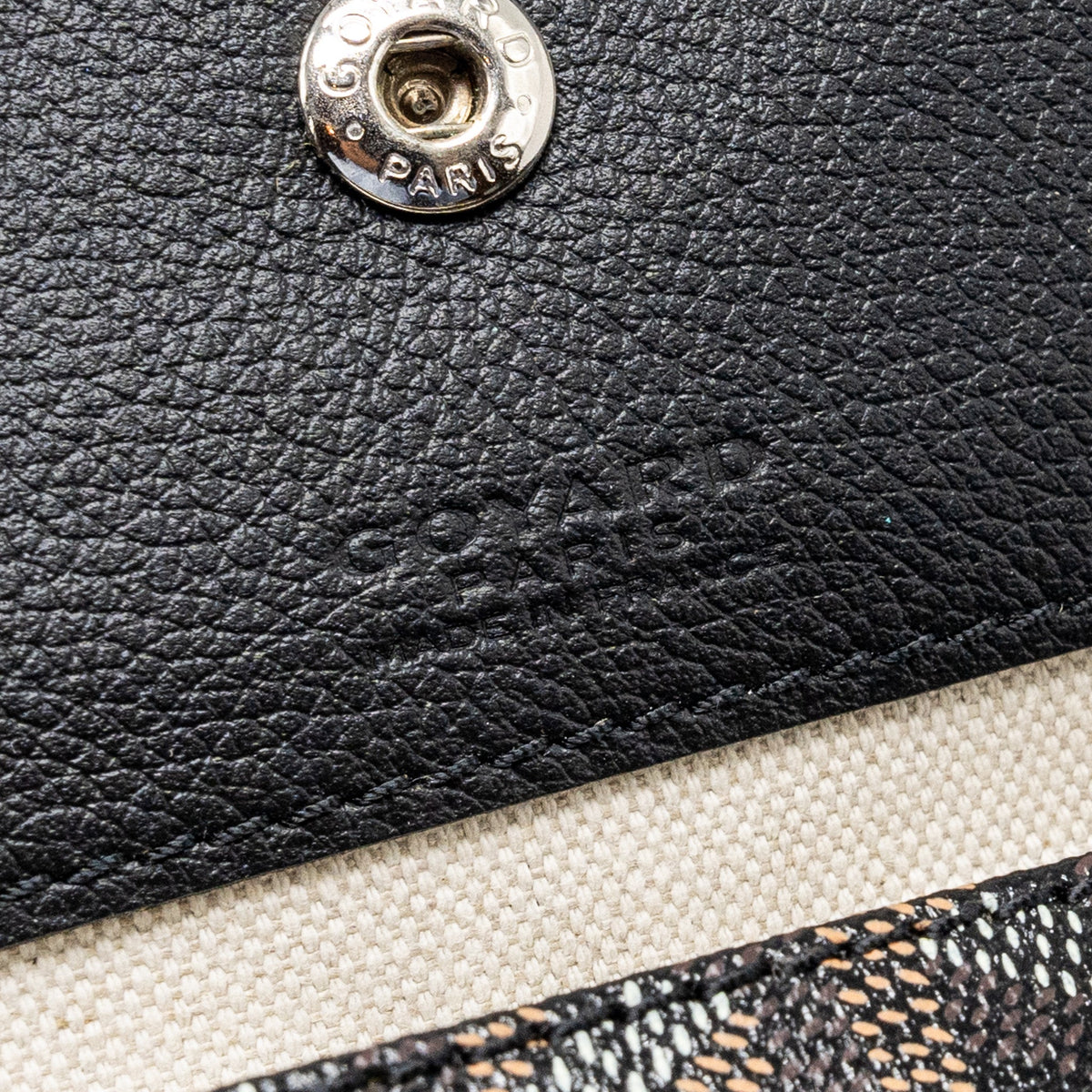 Goyard Saint Louis Tote GM – Black Goyardine Canvas & Leather, Silver Hardware