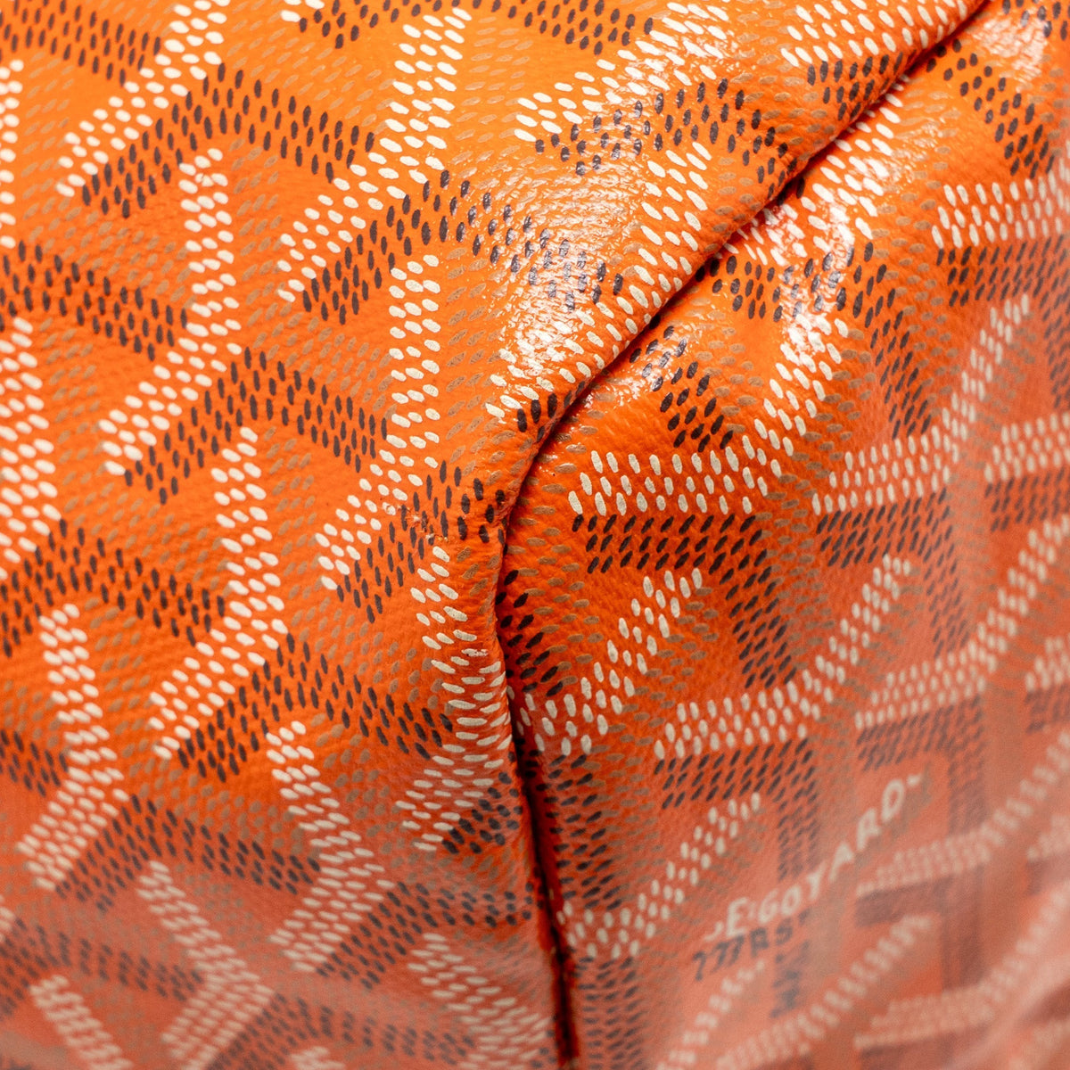 Goyard Saint Louis Tote GM – Orange Goyardine Canvas, Silver Hardware