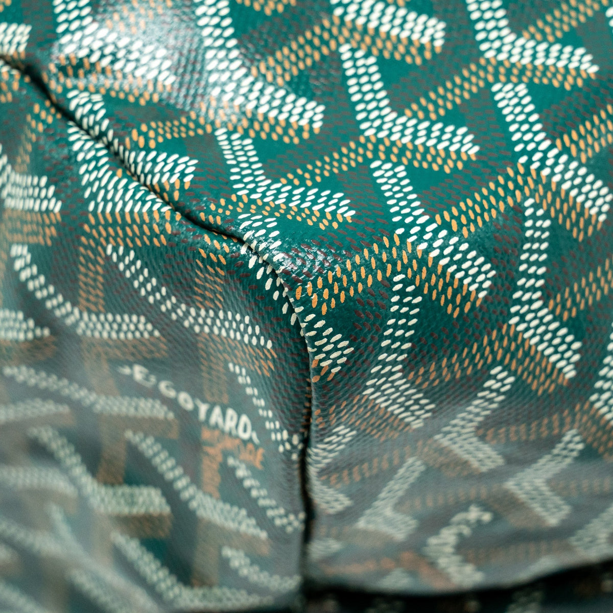 Goyard Saint Louis GM Tote Bag – Green Goyardine Canvas & Calfskin, Silver Hardware