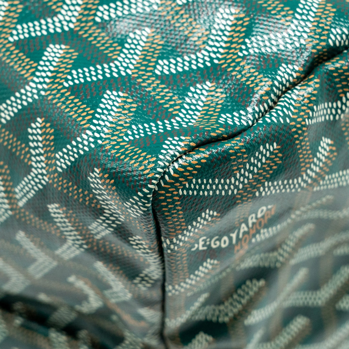 Goyard Saint Louis GM Tote Bag – Green Goyardine Canvas & Calfskin, Silver Hardware