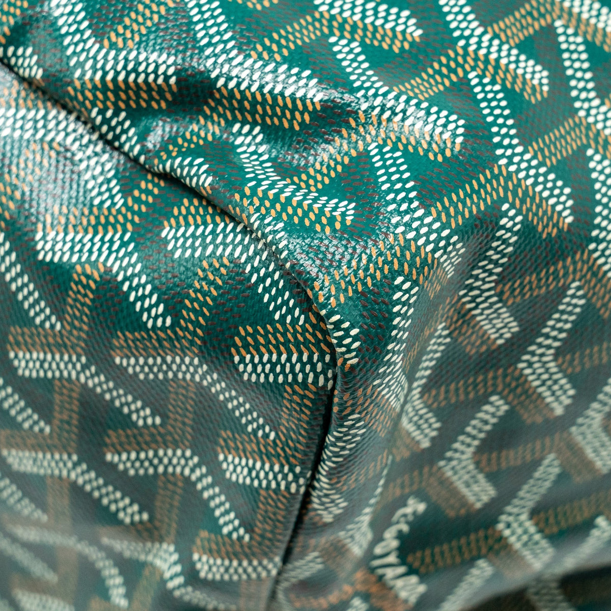 Goyard Saint Louis GM Tote Bag – Green Goyardine Canvas & Calfskin, Silver Hardware