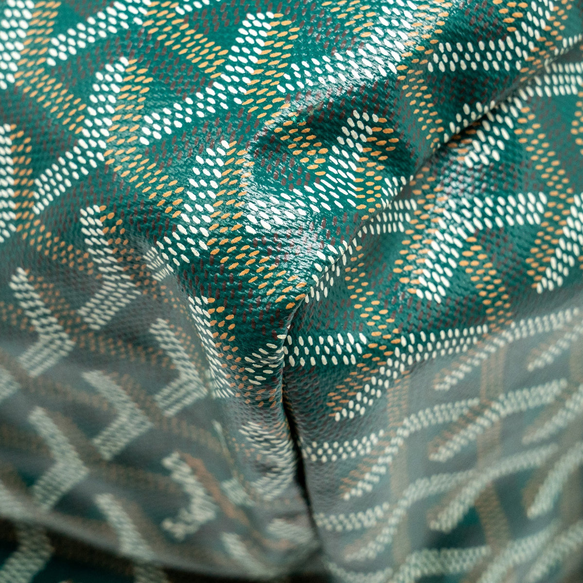 Goyard Saint Louis GM Tote Bag – Green Goyardine Canvas & Calfskin, Silver Hardware