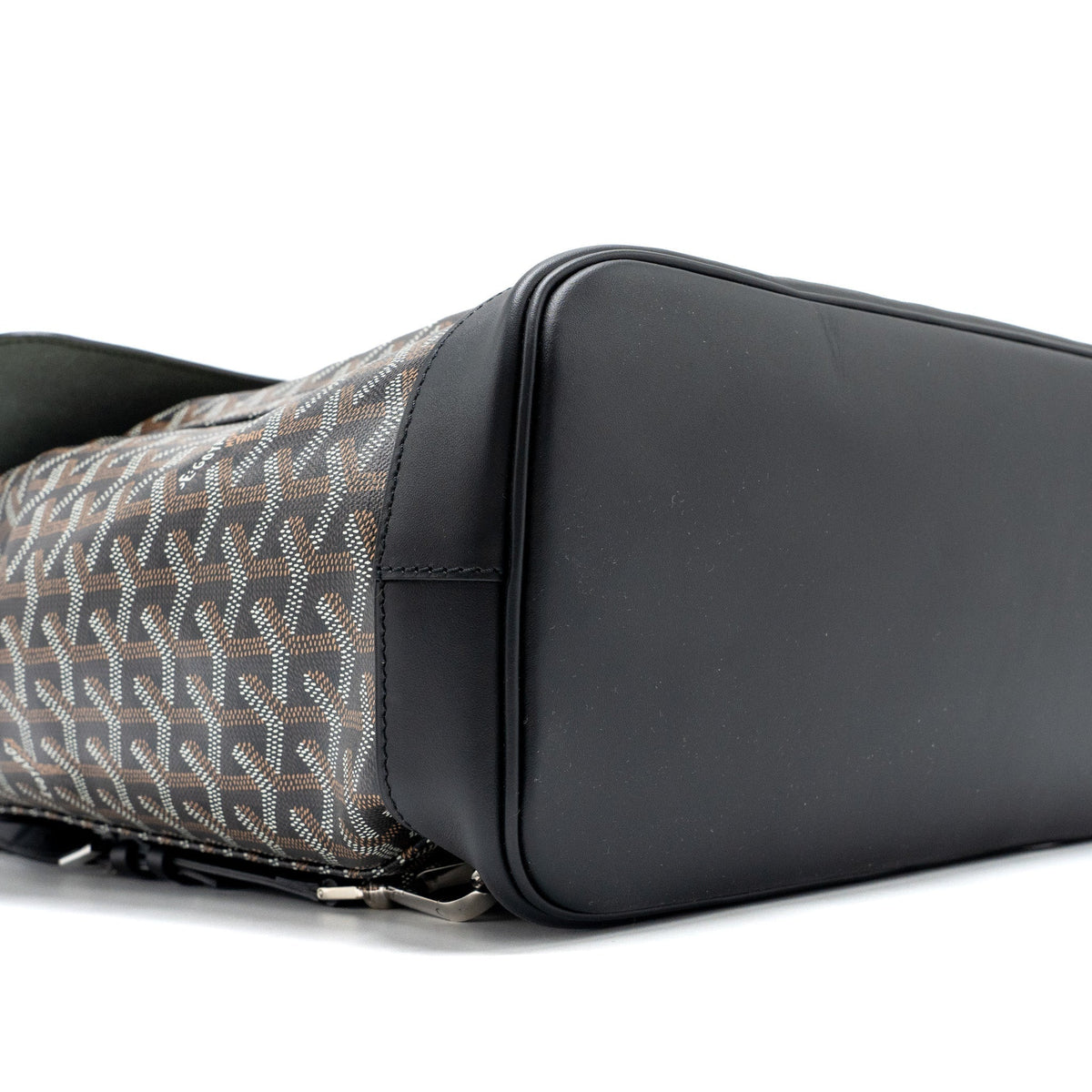 Goyard Alpin Backpack – Black Goyardine Canvas & Leather, Silver Hardware