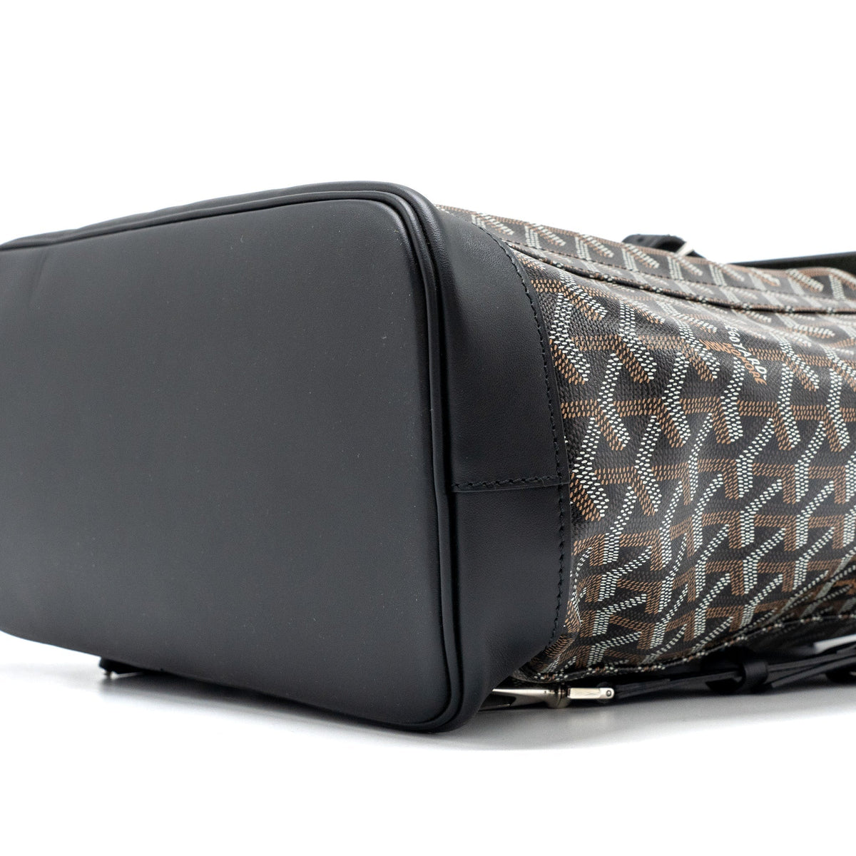 Goyard Alpin Backpack – Black Goyardine Canvas & Leather, Silver Hardware