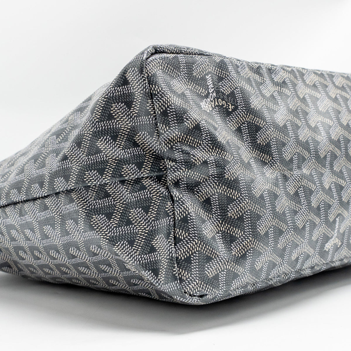 Goyard Saint Louis PM Tote Bag – Grey Goyardine Canvas & Calfskin, Silver Hardware