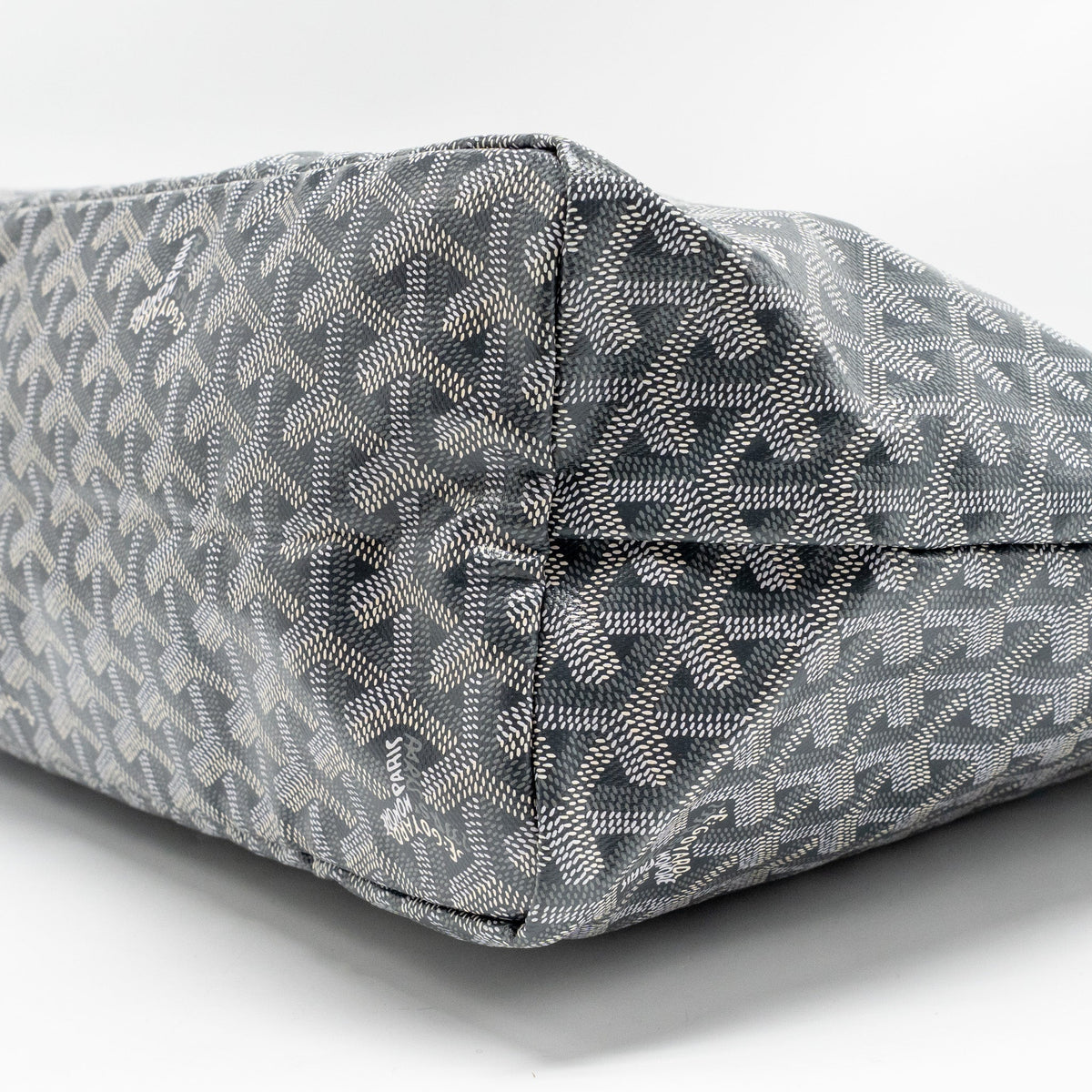 Goyard Saint Louis PM Tote Bag – Grey Goyardine Canvas & Calfskin, Silver Hardware