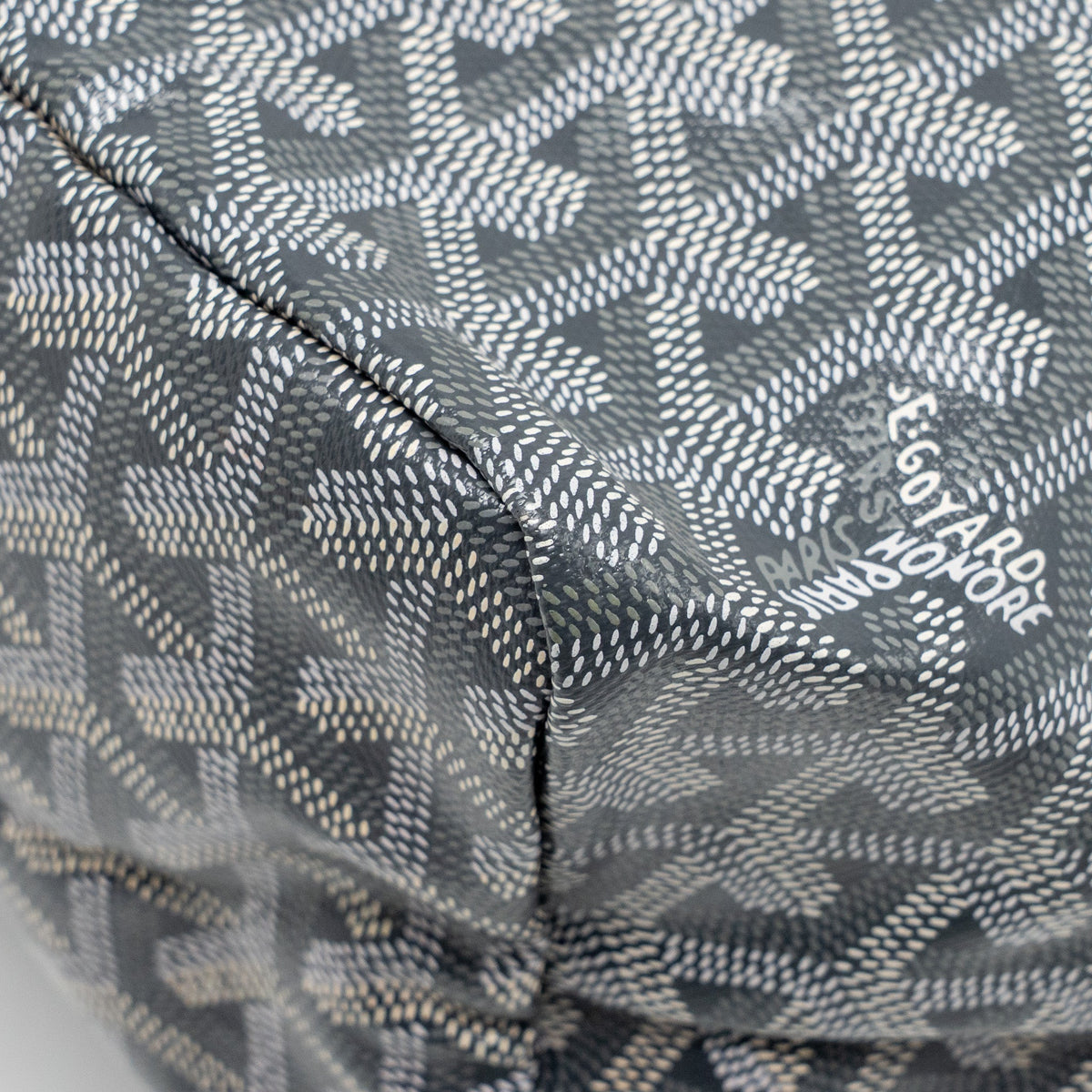 Goyard Saint Louis PM Tote Bag – Grey Goyardine Canvas & Calfskin, Silver Hardware