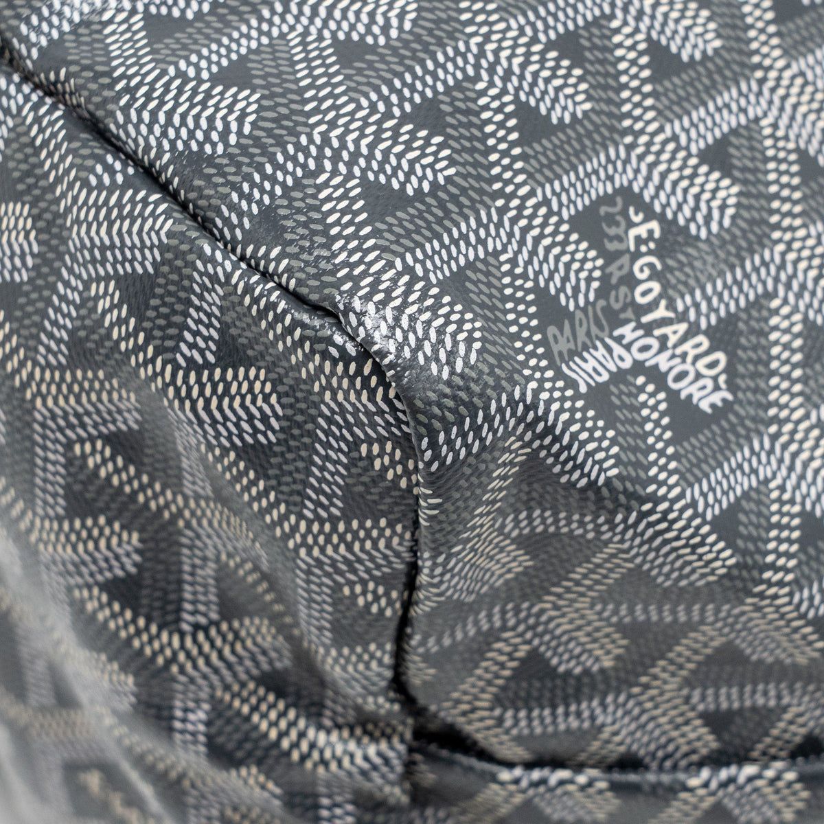 Goyard Saint Louis PM Tote Bag – Grey Goyardine Canvas & Calfskin, Silver Hardware