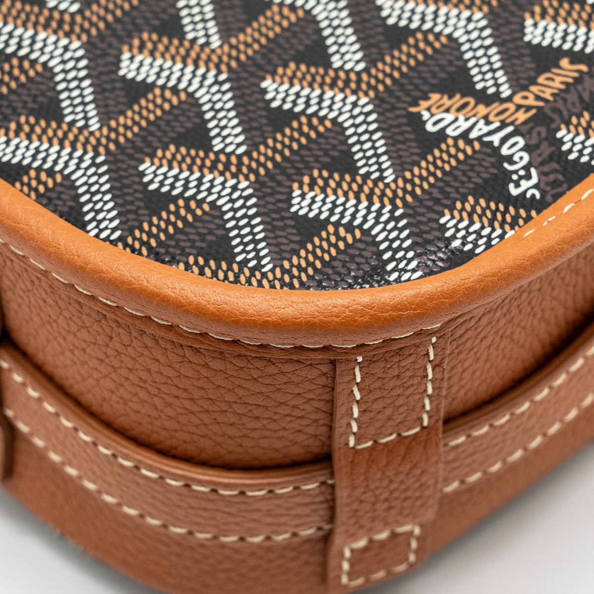 Goyard Belvedere PM Messenger Bag – Brown Goyardine Canvas & Leather, Silver Hardware