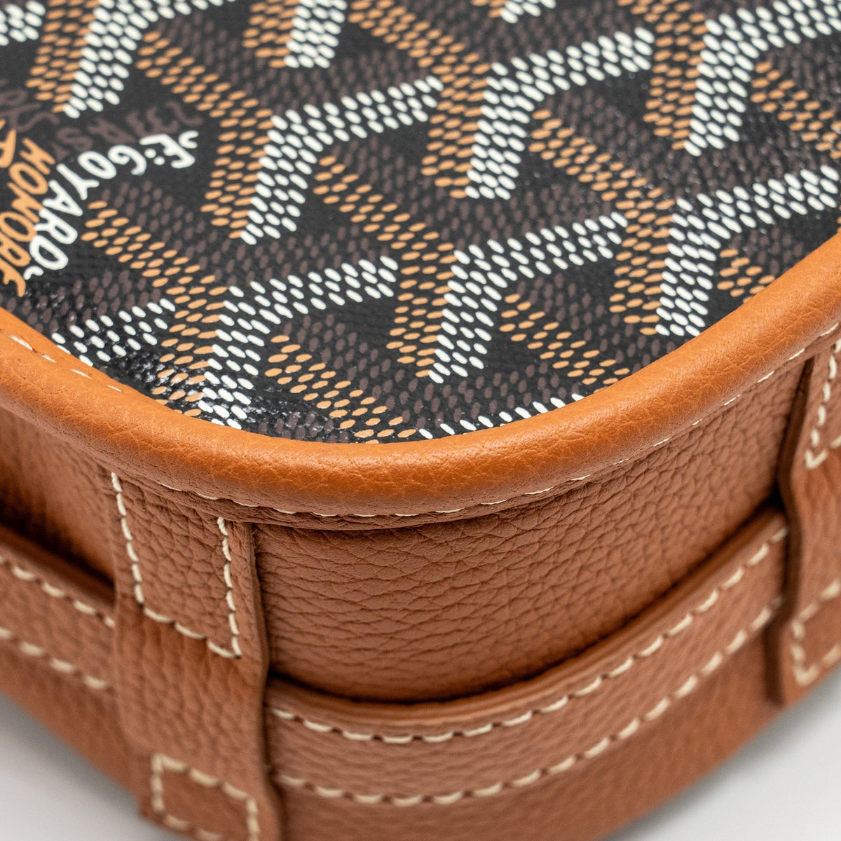 Goyard Belvedere PM Messenger Bag – Brown Goyardine Canvas & Leather, Silver Hardware
