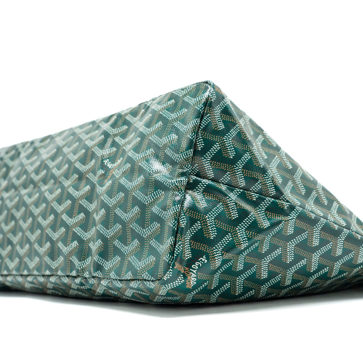 Goyard Saint Louis PM Tote Bag – Green Goyardine Canvas, Silver Hardware