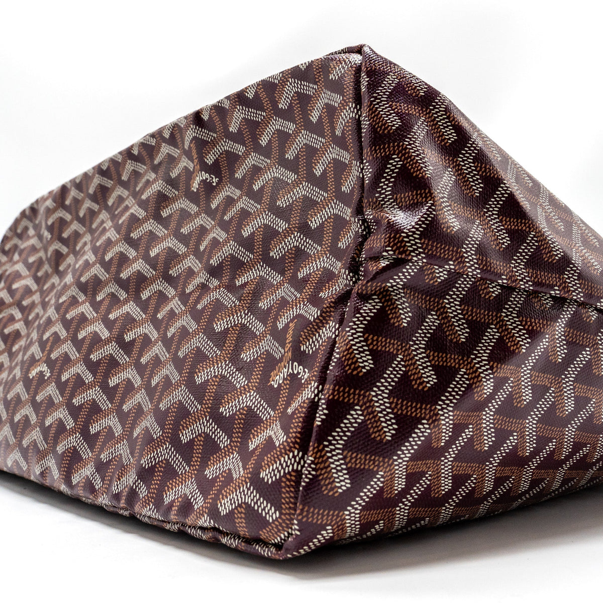 Goyard Saint Louis GM Tote Bag – Burgundy Goyardine Canvas & Calfskin, Silver Hardware