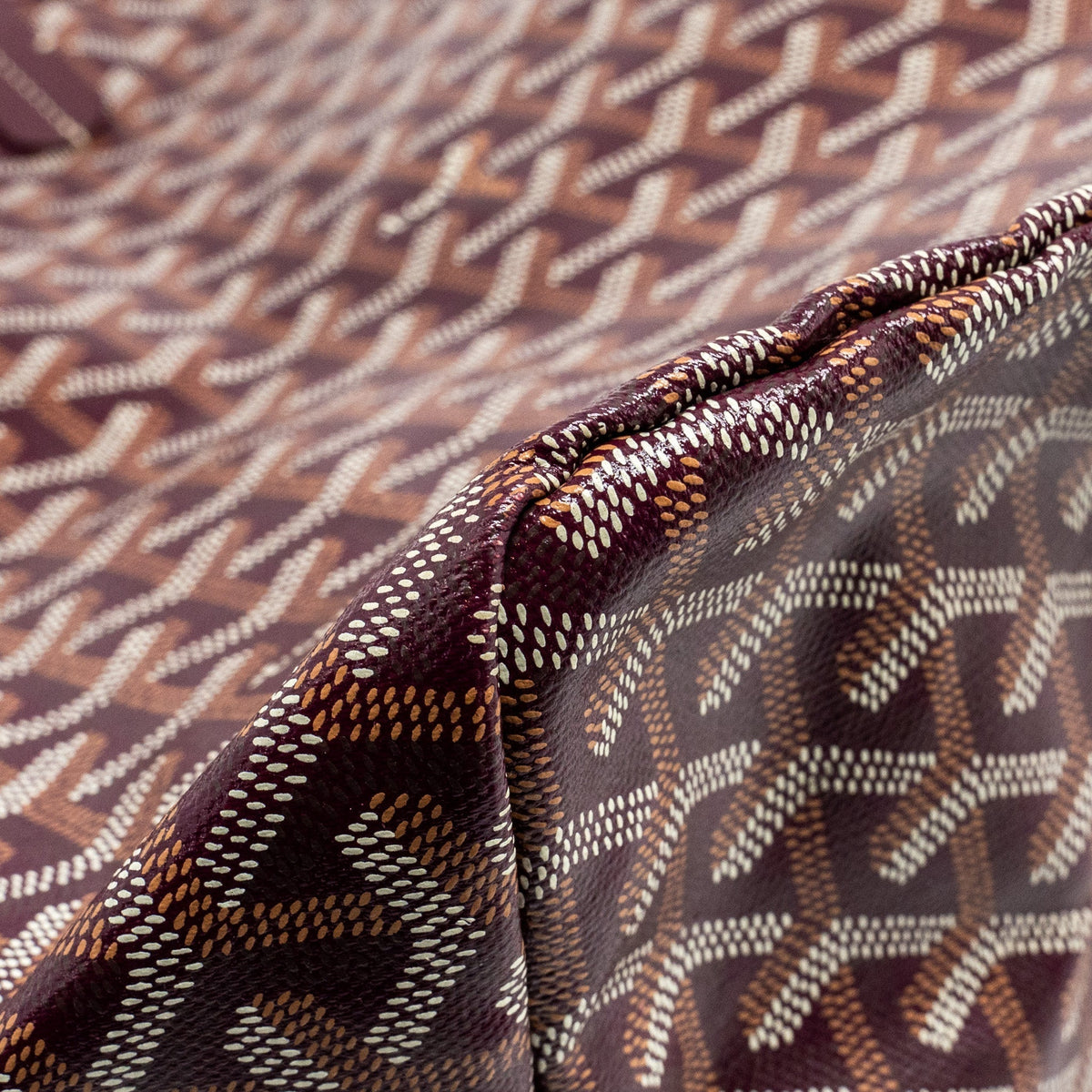Goyard Saint Louis GM Tote Bag – Burgundy Goyardine Canvas & Calfskin, Silver Hardware