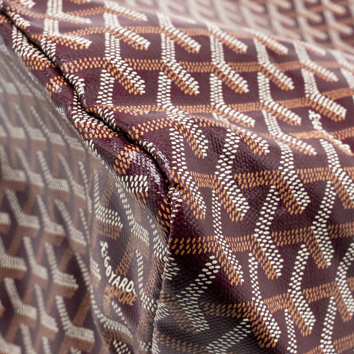 Goyard Saint Louis GM Tote Bag – Burgundy Goyardine Canvas & Calfskin, Silver Hardware