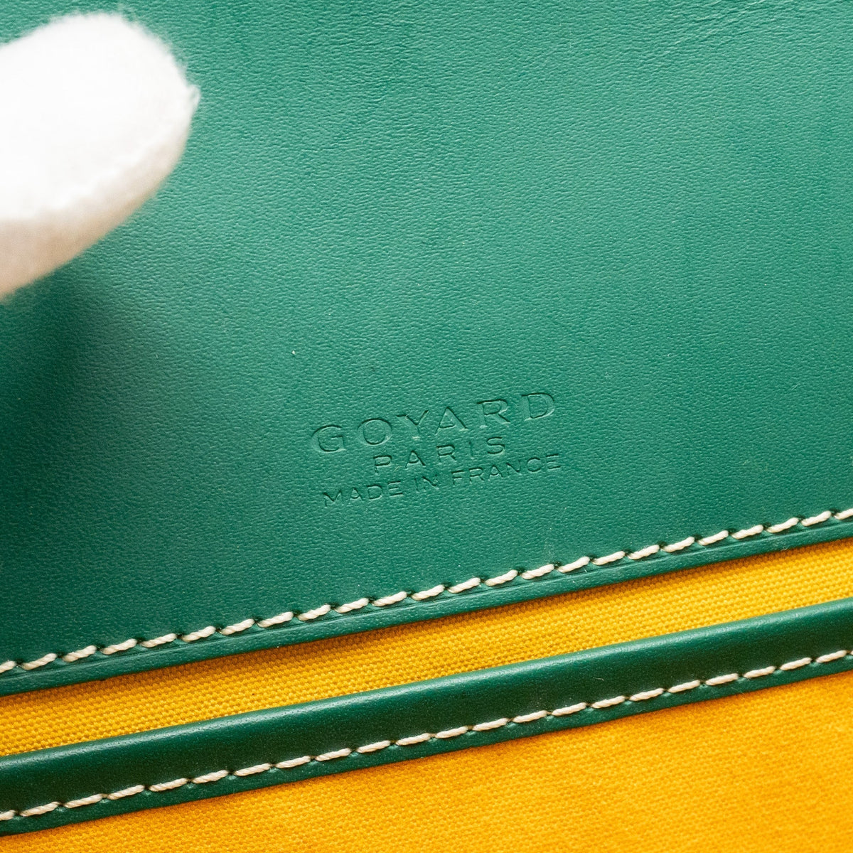 Goyard Belvedere PM Messenger Bag – Green Goyardine Canvas, Silver Hardware