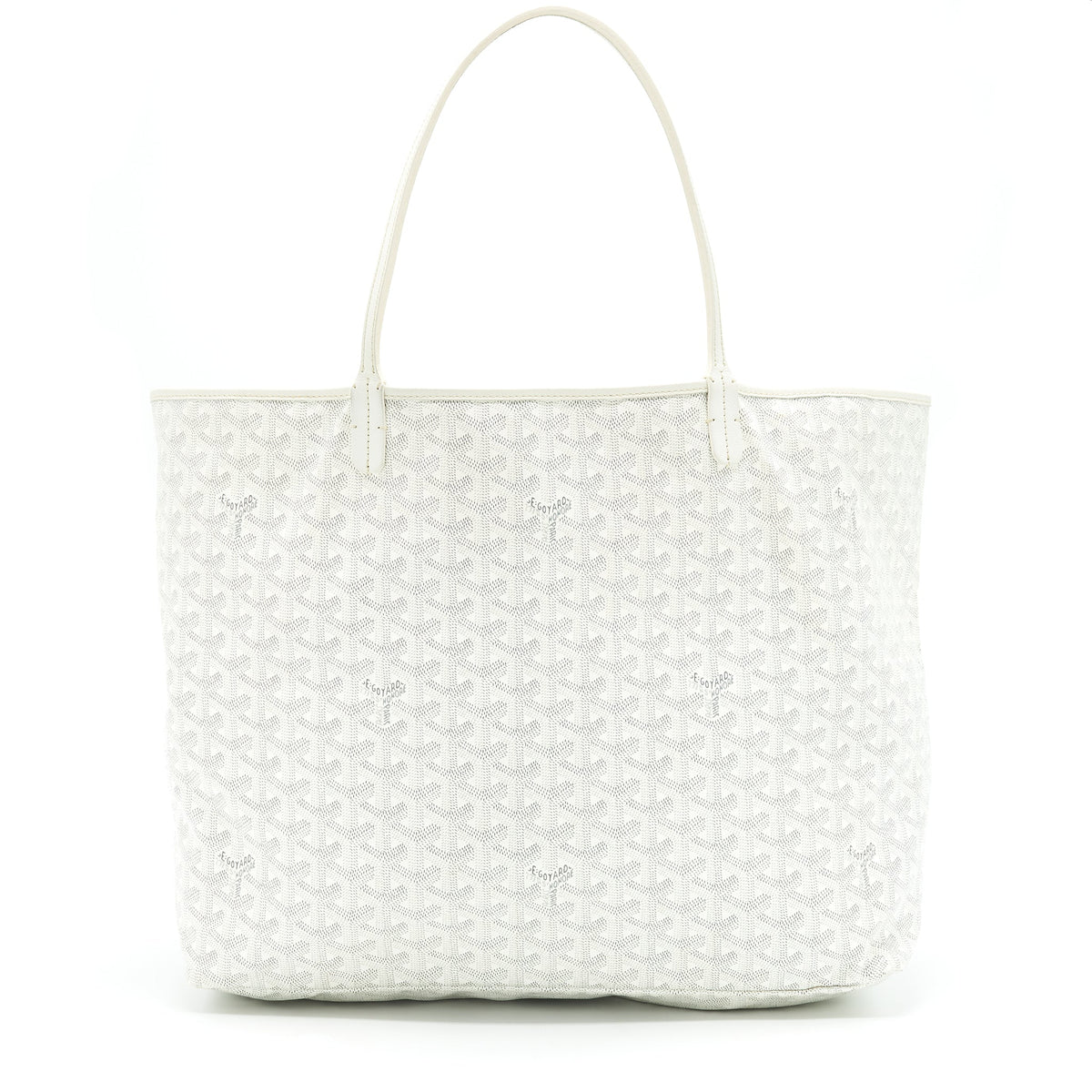 Goyard Saint Louis GM Tote Bag – White Goyardine Canvas