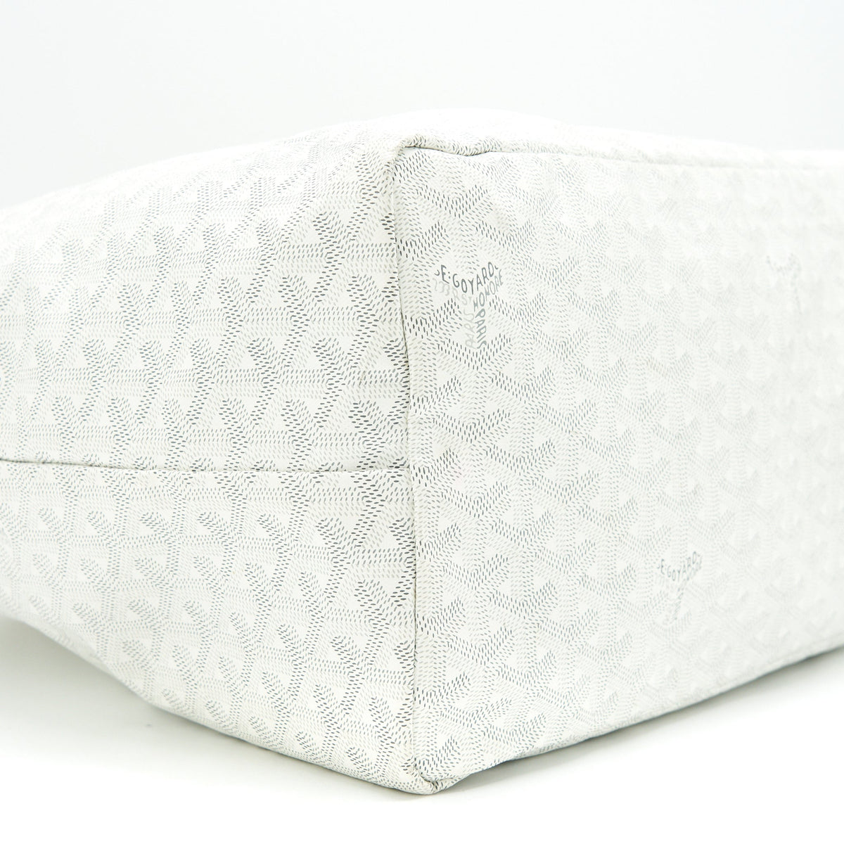 Goyard Saint Louis GM Tote Bag – White Goyardine Canvas
