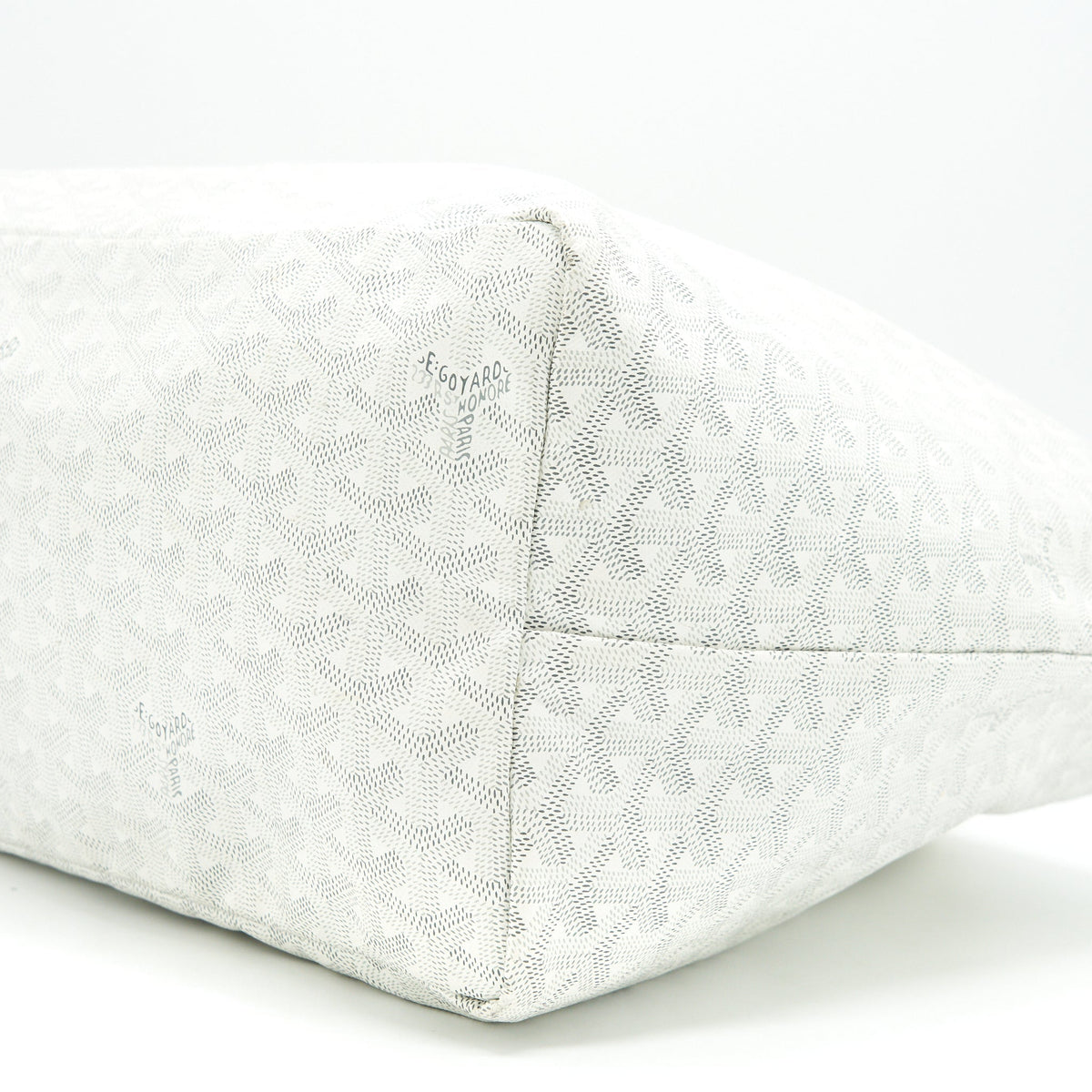 Goyard Saint Louis GM Tote Bag – White Goyardine Canvas