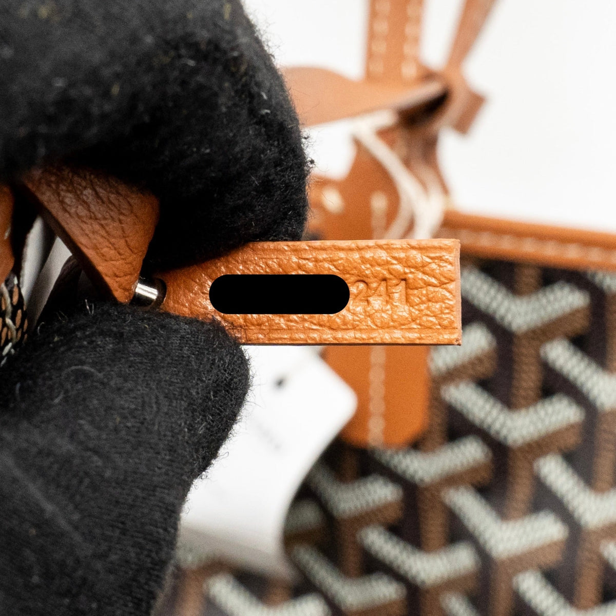 Goyard Saint Louis Tote GM – Black & Brown Goyardine Canvas, Silver Hardware