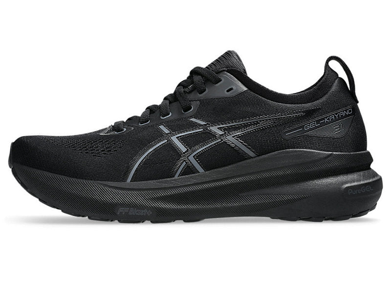 ASICS GEL-KAYANO 31 Running Shoes – Black / Black | EU Sizing