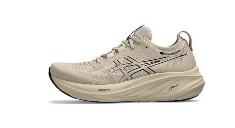 ASICS GEL-Nimbus 26 Running Shoes – Birch / Black | EU Sizing