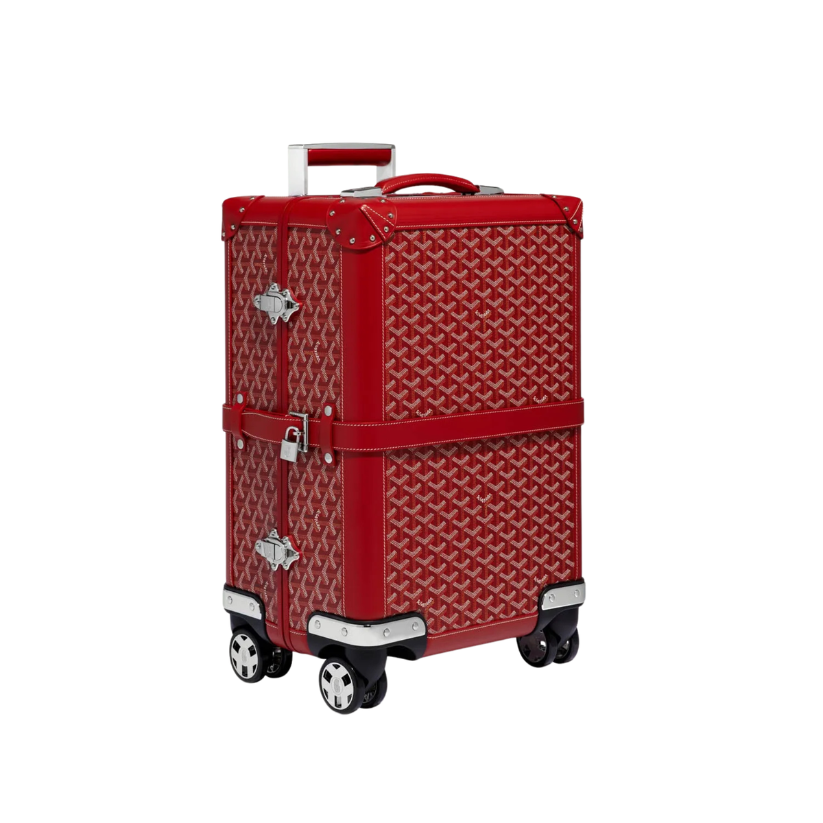Goyard Bourget PM Bag – Red Goyardine Canvas