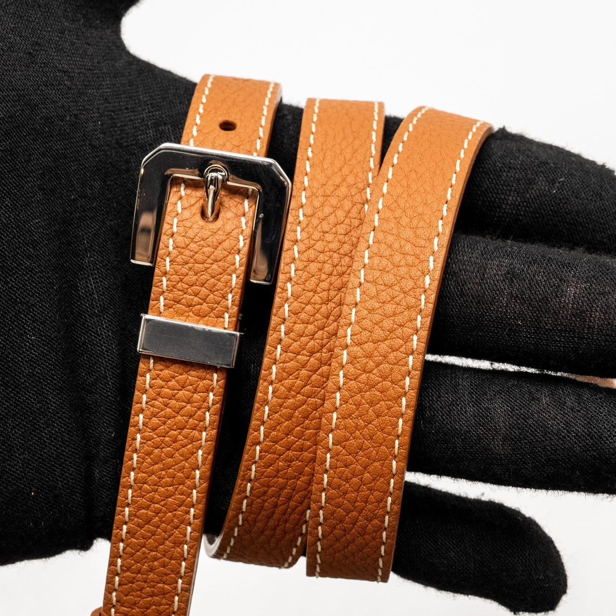 Goyard Belvedere PM Messenger Bag – Black & Tan Goyardine Canvas & Calfskin, Silver Hardware