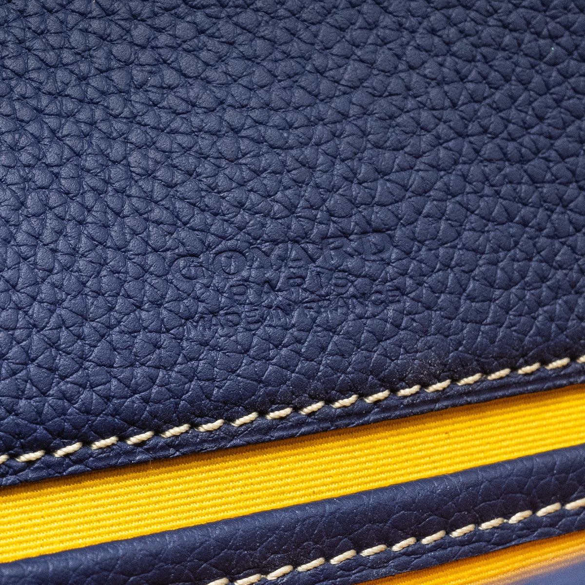 Goyard Belvedere PM Messenger Bag – Navy Goyardine Canvas & Calfskin, Silver Hardware