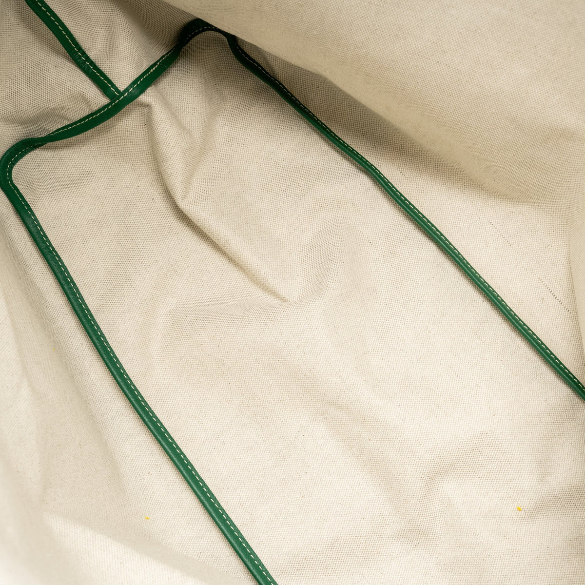 Goyard Saint Louis GM Tote Bag – Green Goyardine Canvas & Calfskin, Silver Hardware