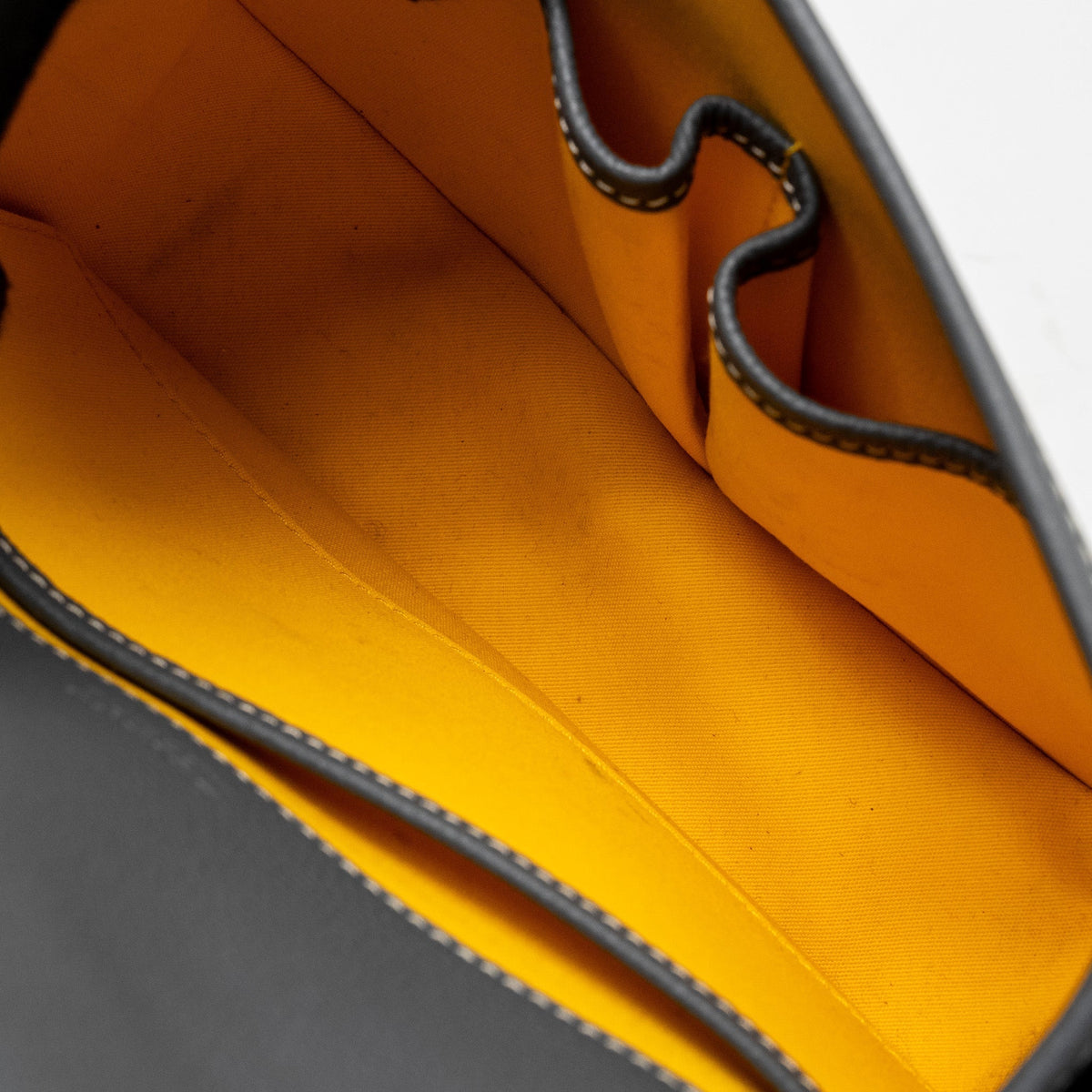 Goyard Belvedere PM Messenger Bag – Grey Goyardine Canvas & Calfskin, Silver Hardware