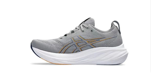 ASICS GEL-Nimbus 26 Running Shoes – Piedmont Grey / Saffron | EU Sizing