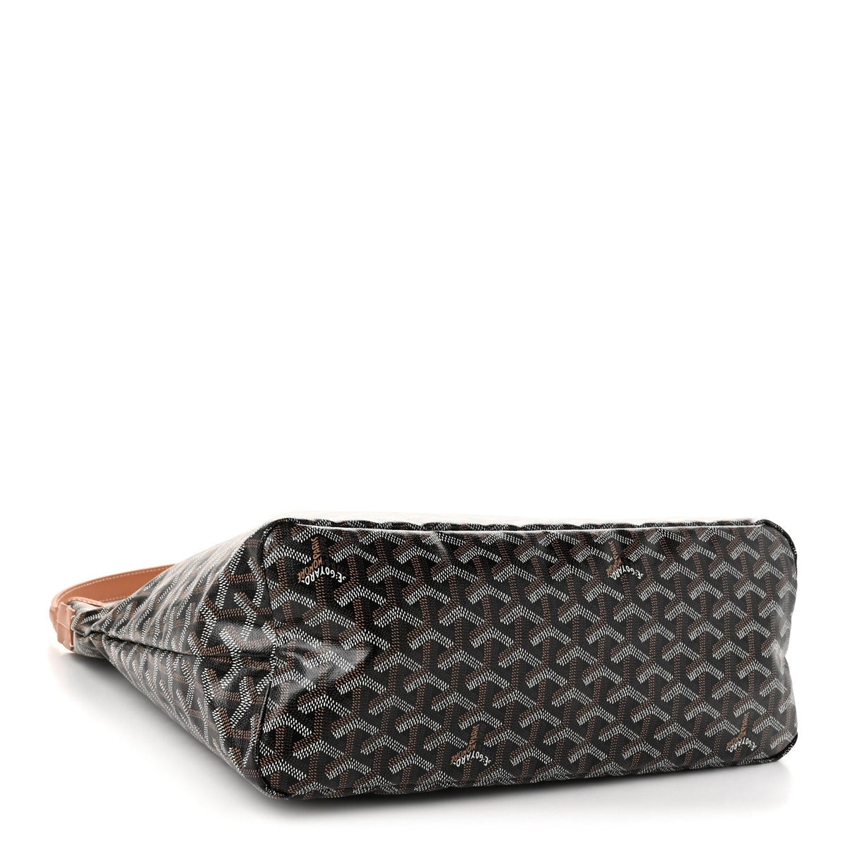 GOYARD Goyardine Bohème Hobo Bag – Black / Gold