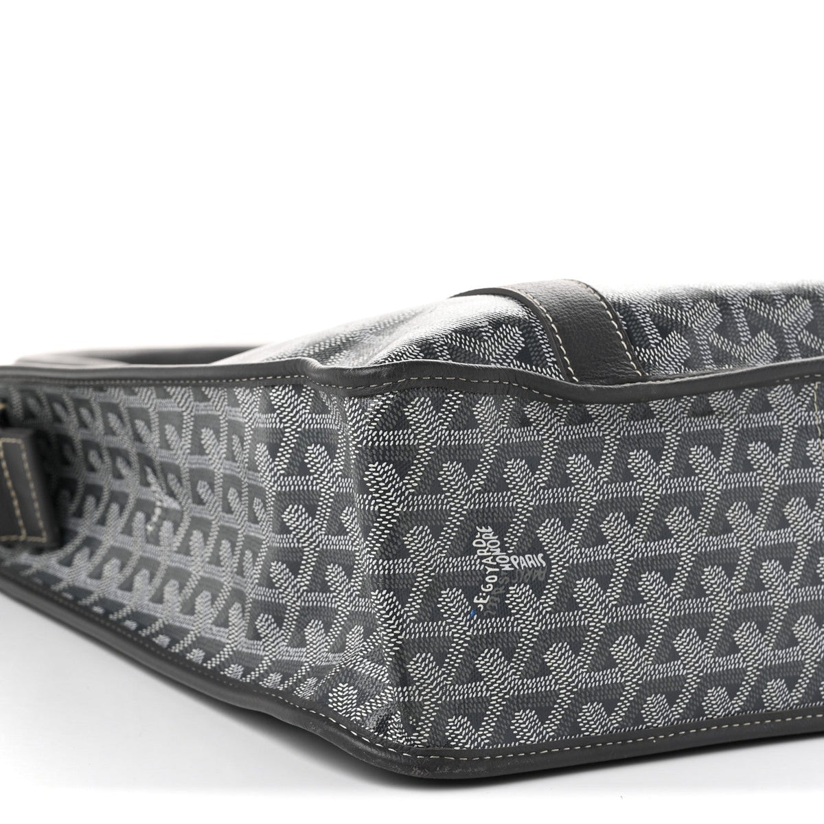 GOYARD Goyardine Bourgogne Tote Bag – Grey