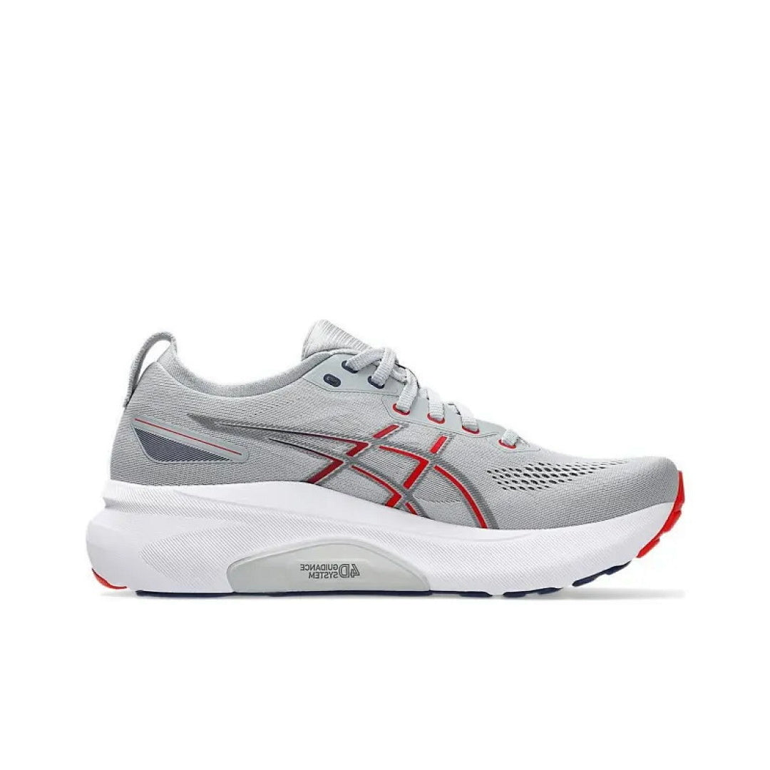 ASICS GEL-KAYANO 31 Running Shoes – Piedmont Grey / Classic Red | EU Sizing