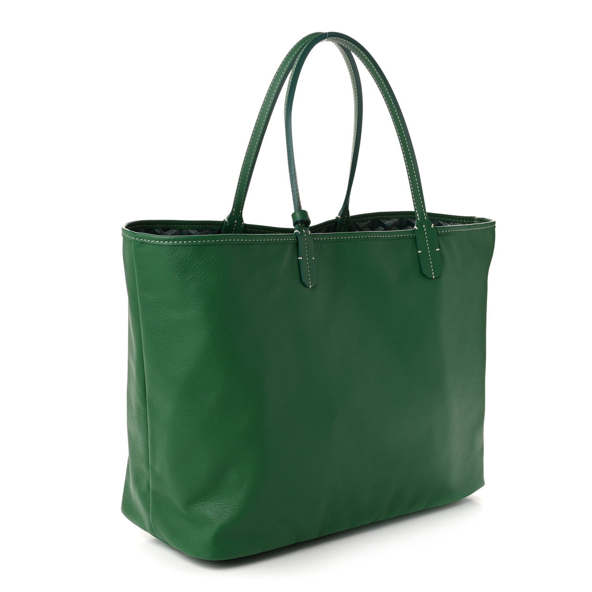 GOYARD Goyardine Reversible Anjou PM Tote – Green