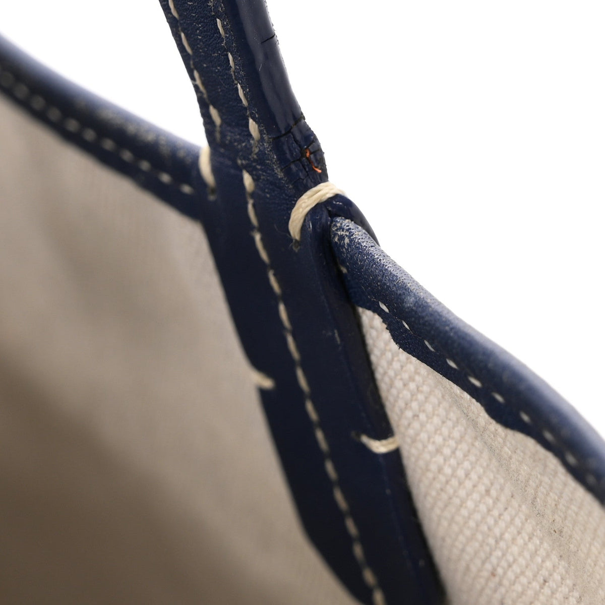 GOYARD Goyardine Saint Louis PM Tote Bag – Navy