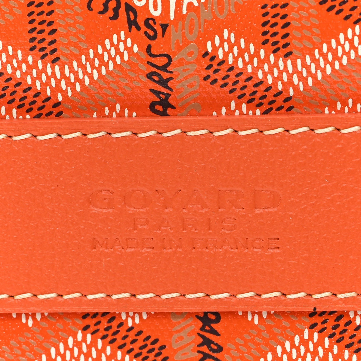 Goyard Barrel 40 Sports Bag – Orange Goyardine Canvas