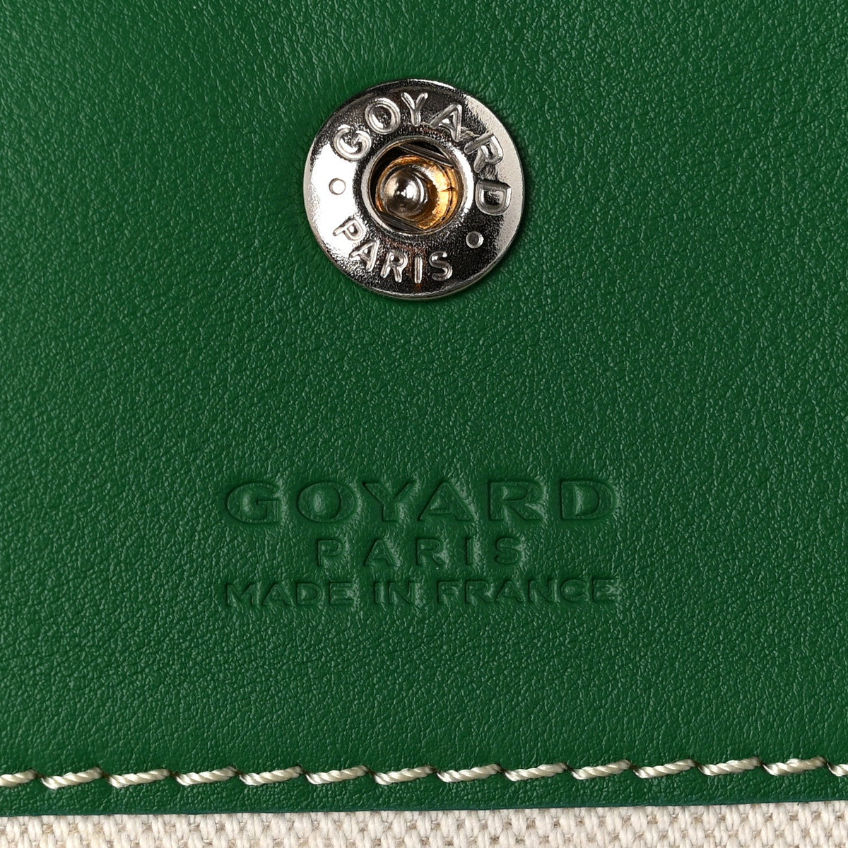 GOYARD Goyardine Reversible Anjou PM Tote – Green