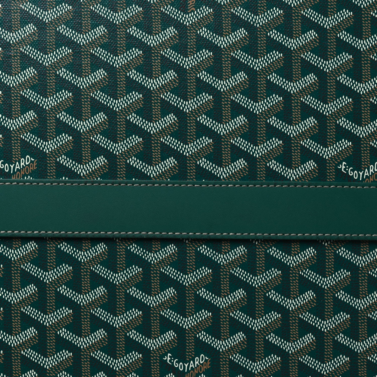 Goyard Bourget PM Bag – Green Goyardine Canvas