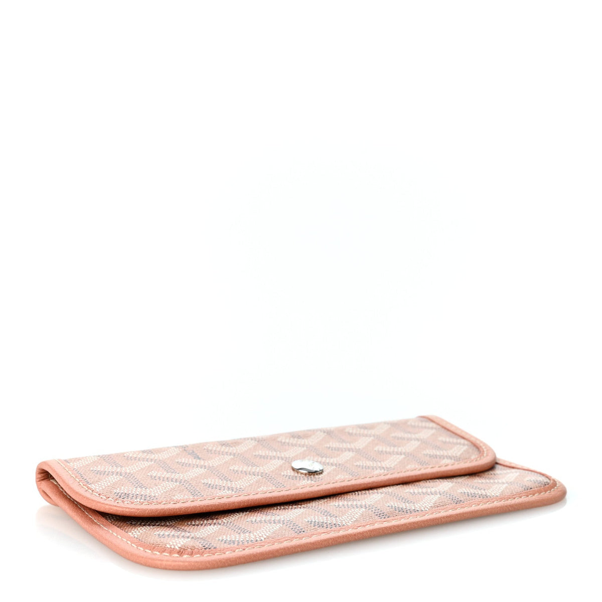 GOYARD Iridescent Goyardine Pouch – Pearly Coral