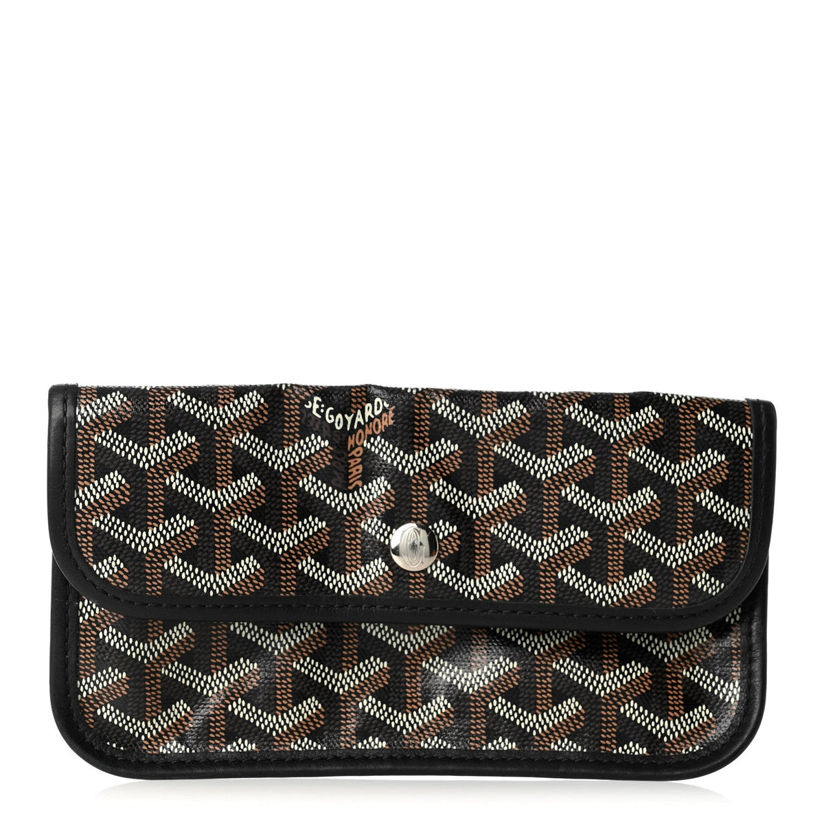 GOYARD Goyardine Pouch – Black