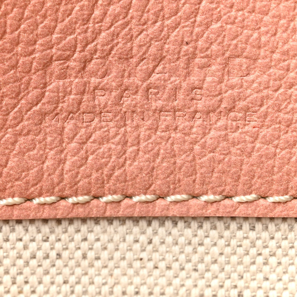 GOYARD Iridescent Goyardine Pouch – Pearly Coral
