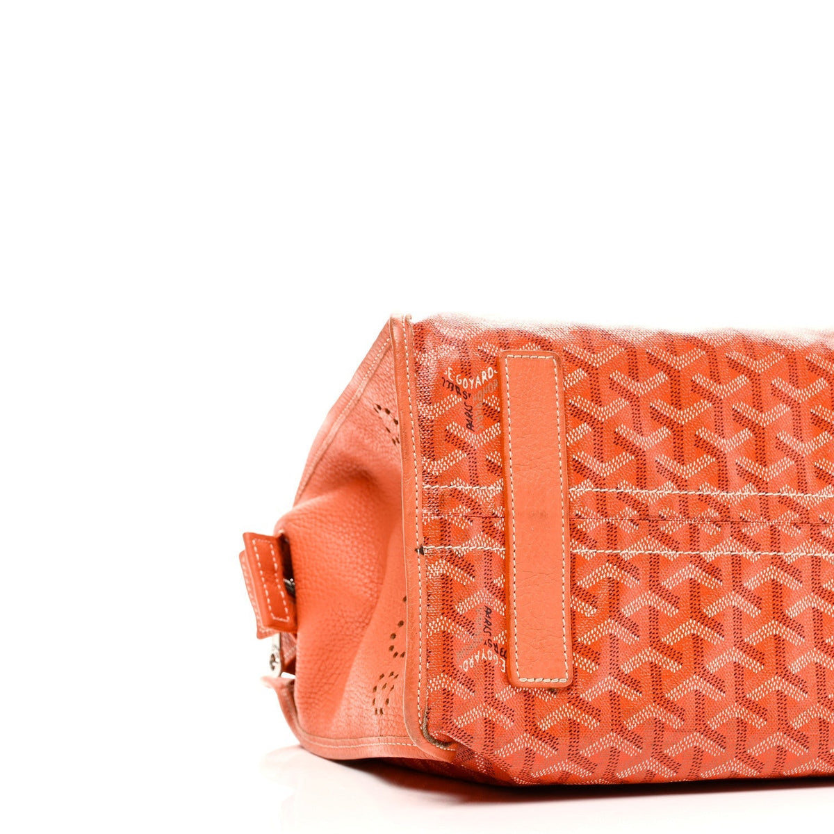 Goyard Sac Hardy PM Pet Carrier – Orange Goyardine Canvas