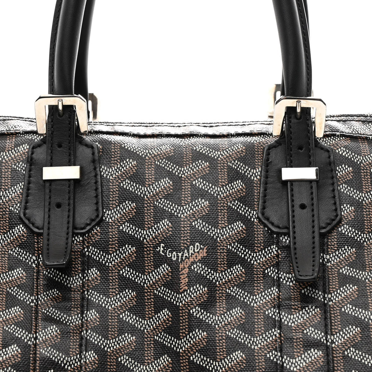 Goyard Croisière 50 Travel Bag – Black Goyardine Canvas