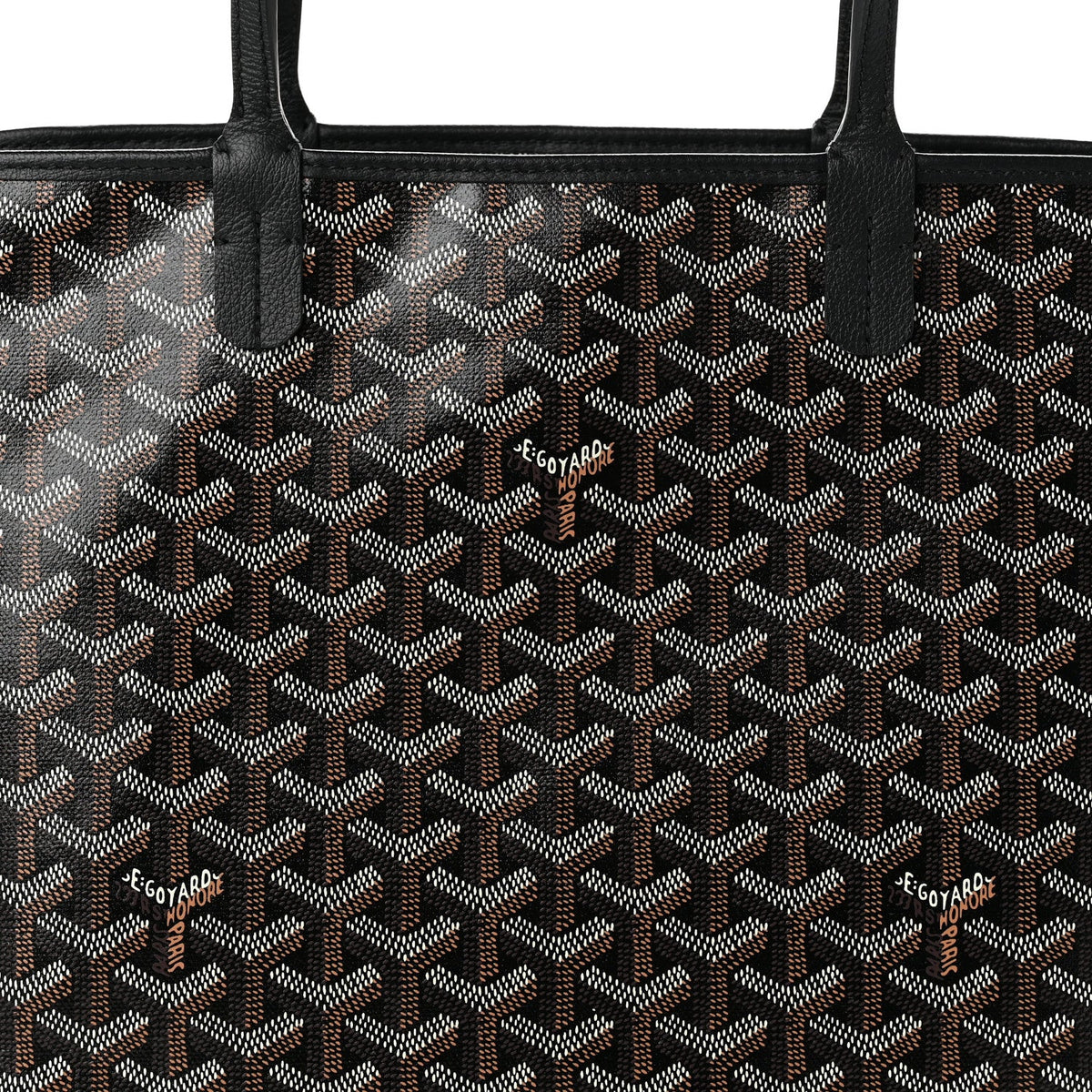 GOYARD Goyardine Artois PM Tote Bag – Black