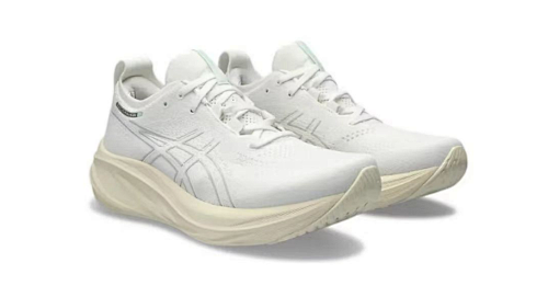 ASICS GEL-Nimbus 26 Running Shoes – White / Cream | EU Sizing