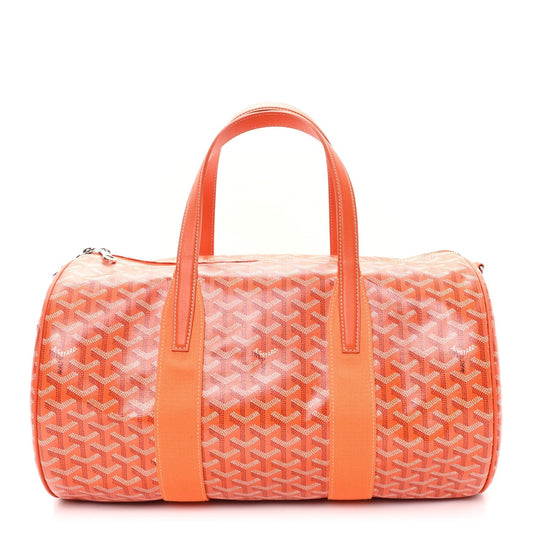 Goyard Barrel 40 Sports Bag – Orange Goyardine Canvas