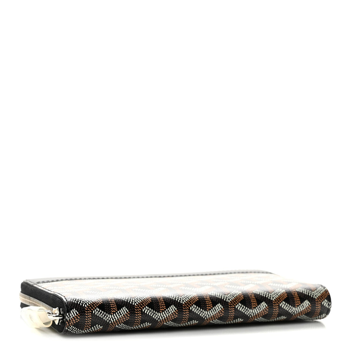 GOYARD Goyardine Matignon Zip Around GM Wallet – Black