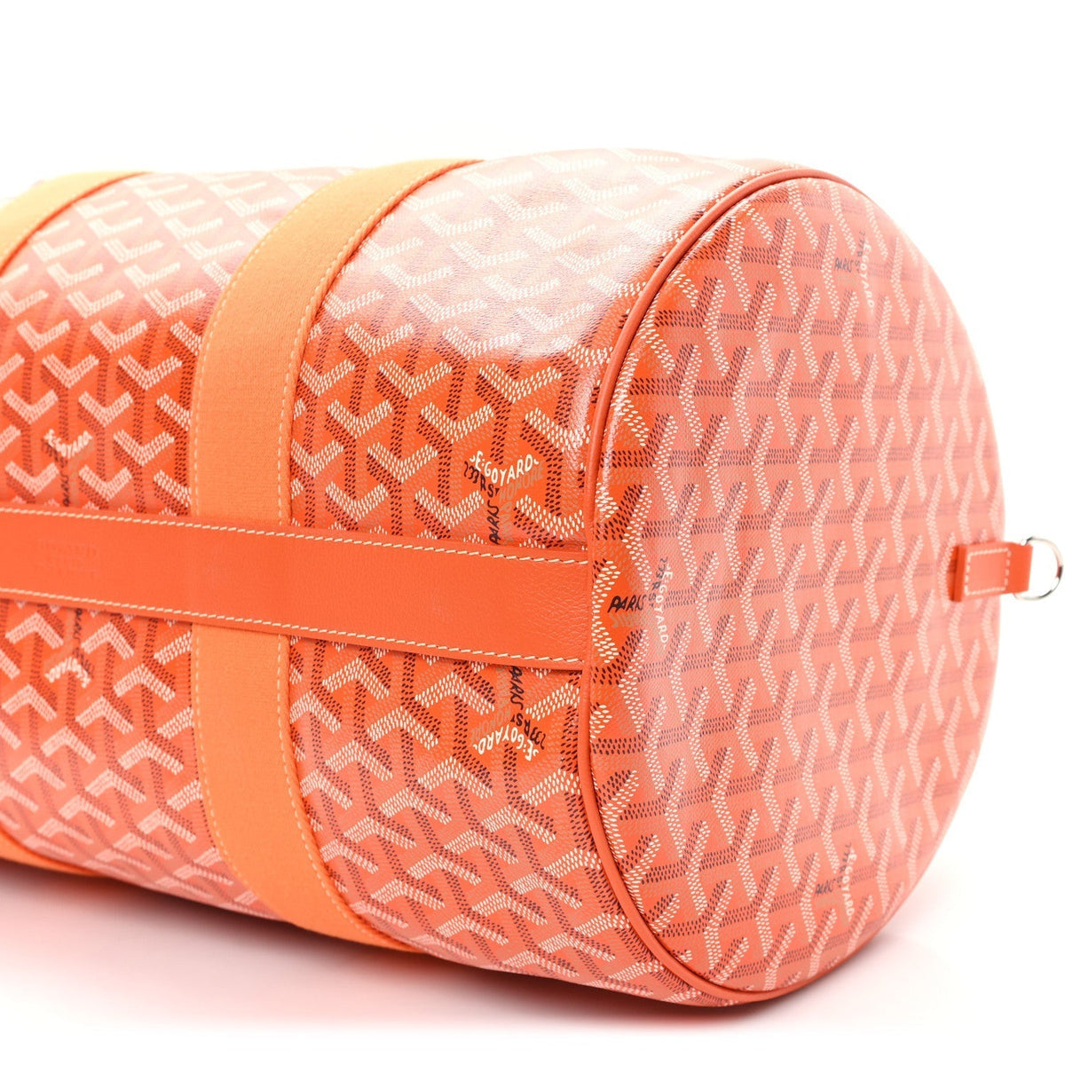 Goyard Barrel 40 Sports Bag – Orange Goyardine Canvas